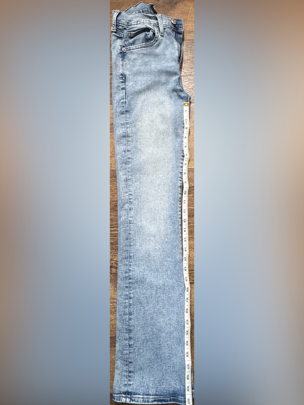 GAP Jeans Women’s 2R Baby Boot Light Wash Stretch Denim - Picture 5 of 9